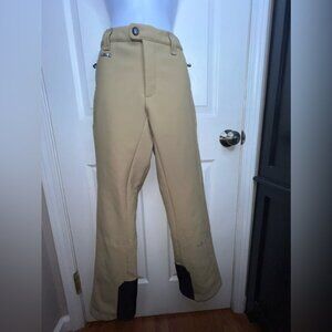 Spyder Women’s US 6 Tan XTL 5,000 Softshell Snow Snowboard Pants Ski Fleece S